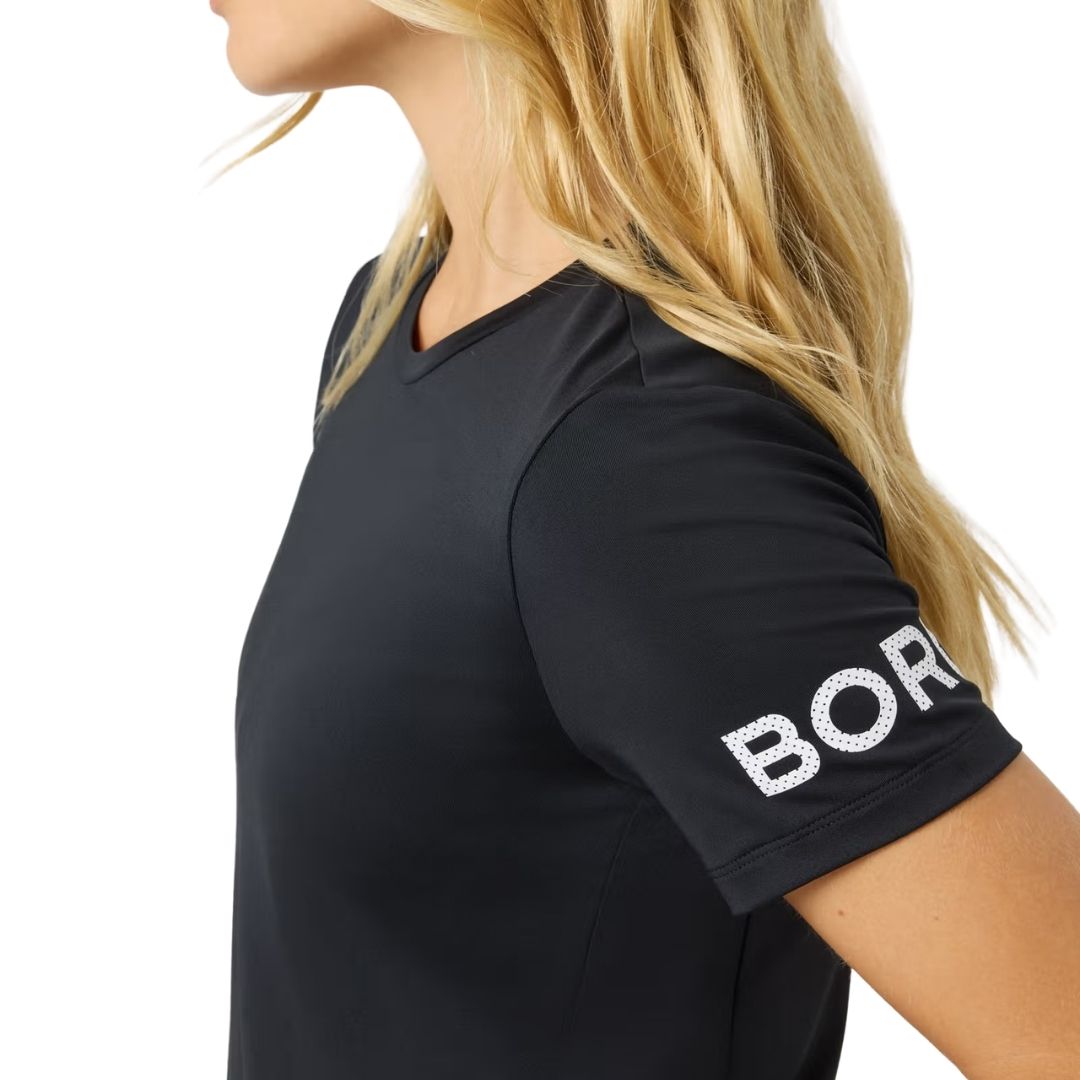 Björn Borg T-shirt Women (Black Beauty)