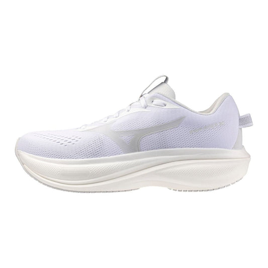 Mizuno Wave Rider 30 (M) Løbesko (White/White)