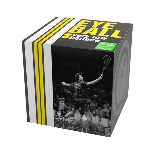 Eye Squashbold (to gule prikker)