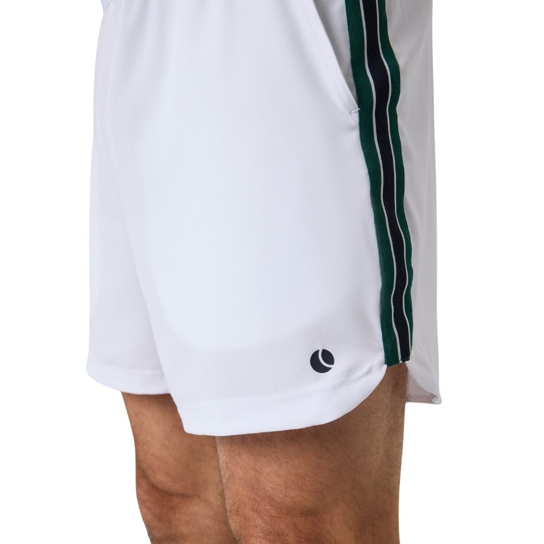Björn Borg Ace Retro 6" Shorts (Brilliant White)