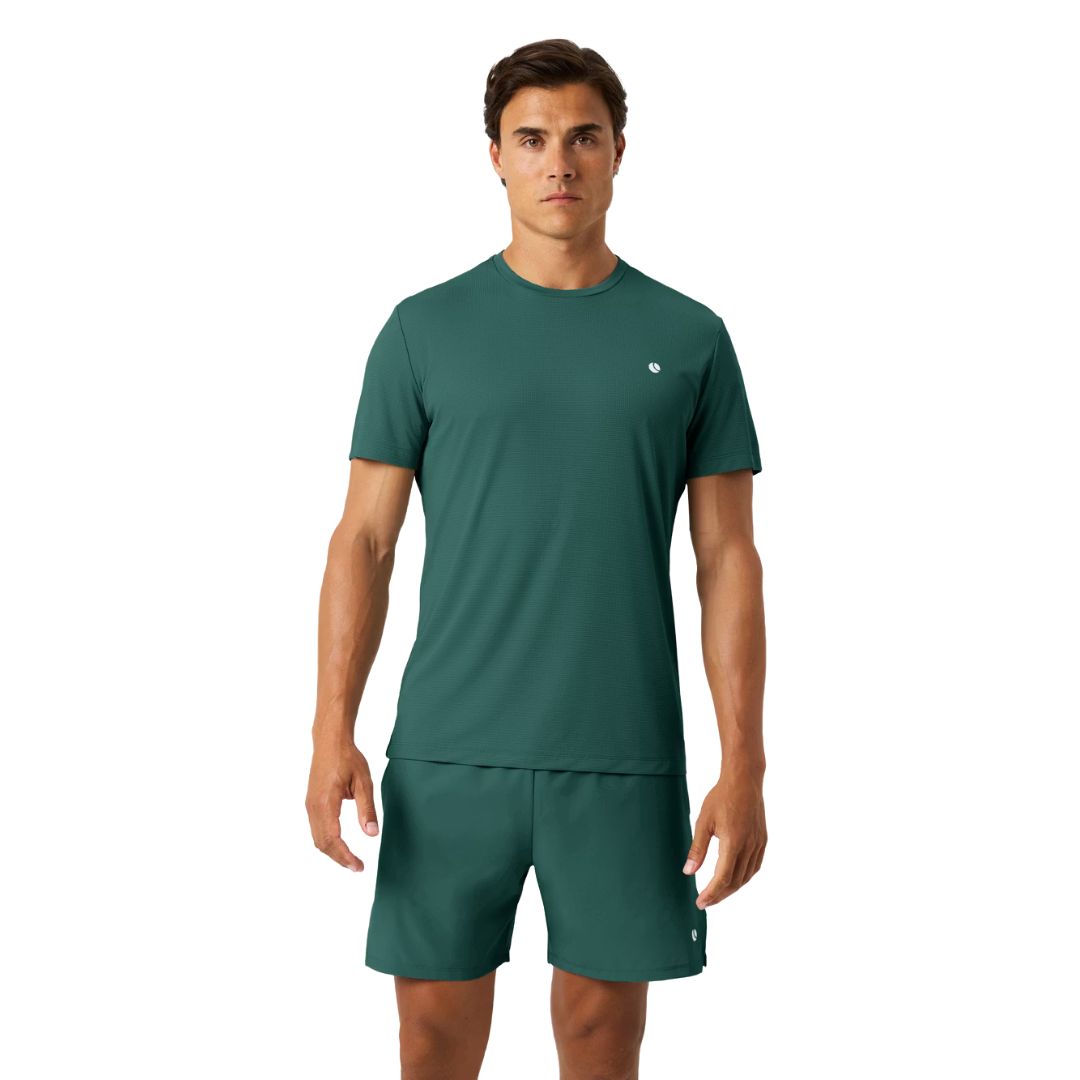 Björn Borg Ace Light T-shirt (Mallard Green) - Racketlife.dk