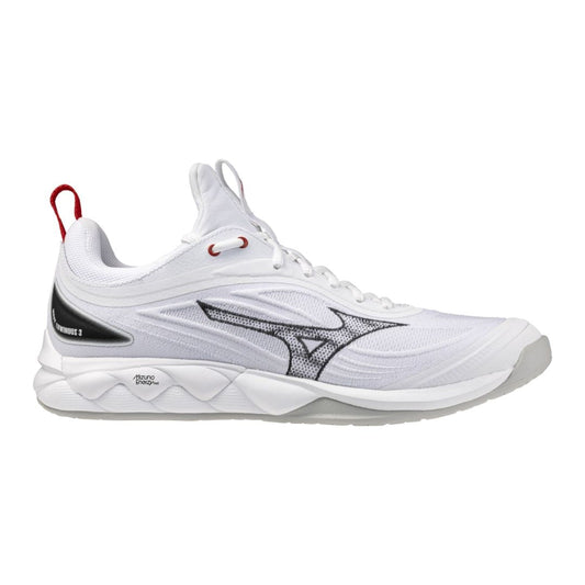 Mizuno Wave Luminous 3 (U) (White/Black/Fiery Red)