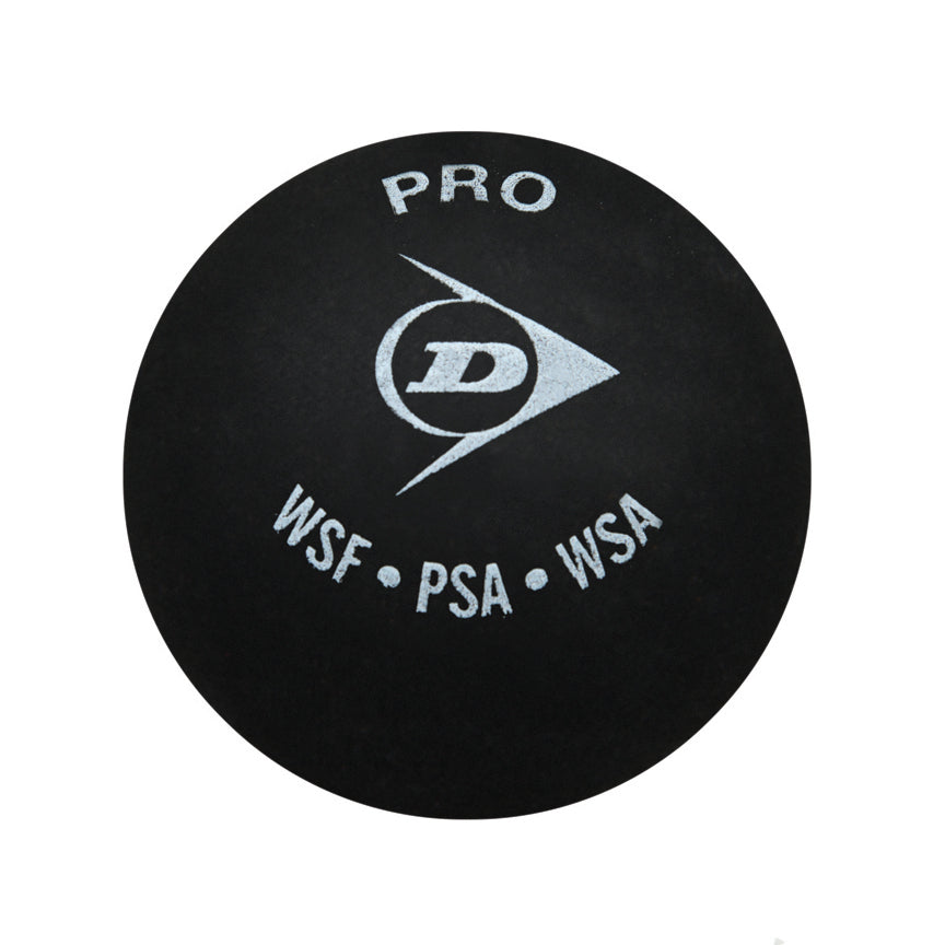 Dunlop Pro Squasbold (2 gule prikker)