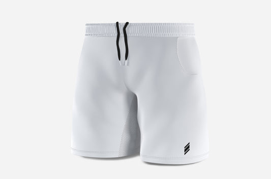 Eye Shorts (White-Black)